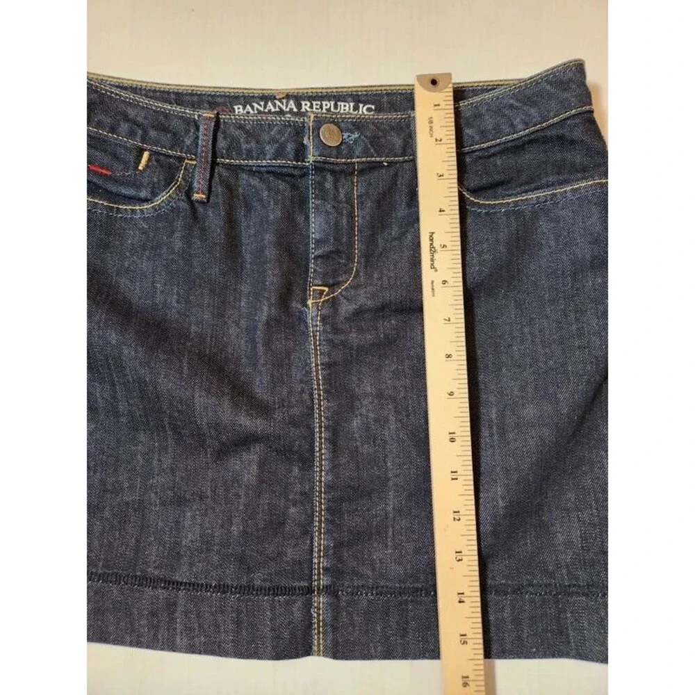 Banana Republic Stretch Denim Skirt Size 8